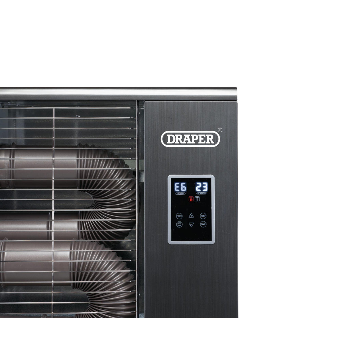 230V Far Infrared Diesel Heater with Flue Kit, 40,000 BTU/11.6kW: Model No. DSH400/FLUE