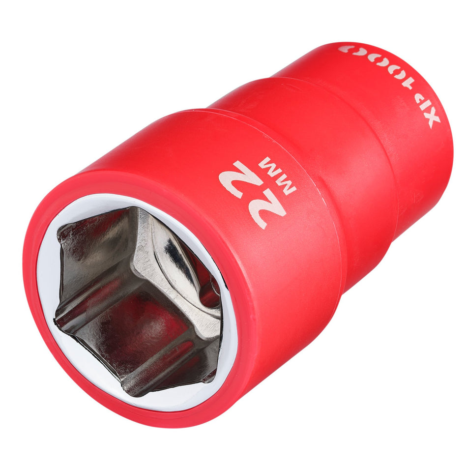 XP1000 VDE Socket, 1/2" Sq. Dr., 22mm : Model No. XP1000-1/2-SOC