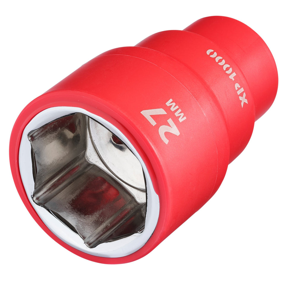 XP1000 VDE Socket, 1/2" Sq. Dr., 27mm : Model No. XP1000-1/2-SOC