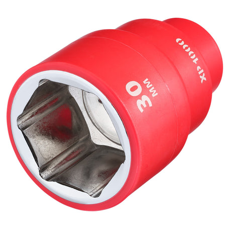 XP1000 VDE Socket, 1/2" Sq. Dr., 30mm : Model No. XP1000-1/2-SOC
