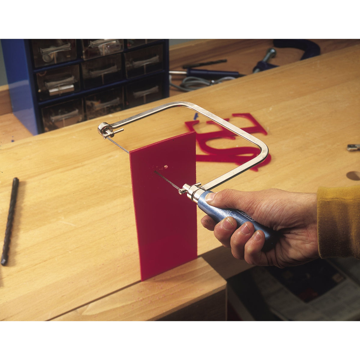 DRAPER Coping Saw and 5 Blades: Model No.8904