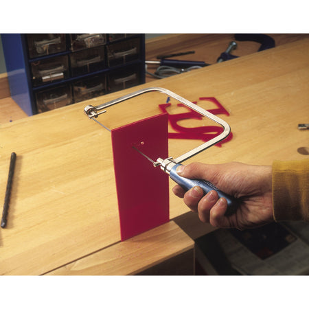 DRAPER Coping Saw and 5 Blades: Model No.8904