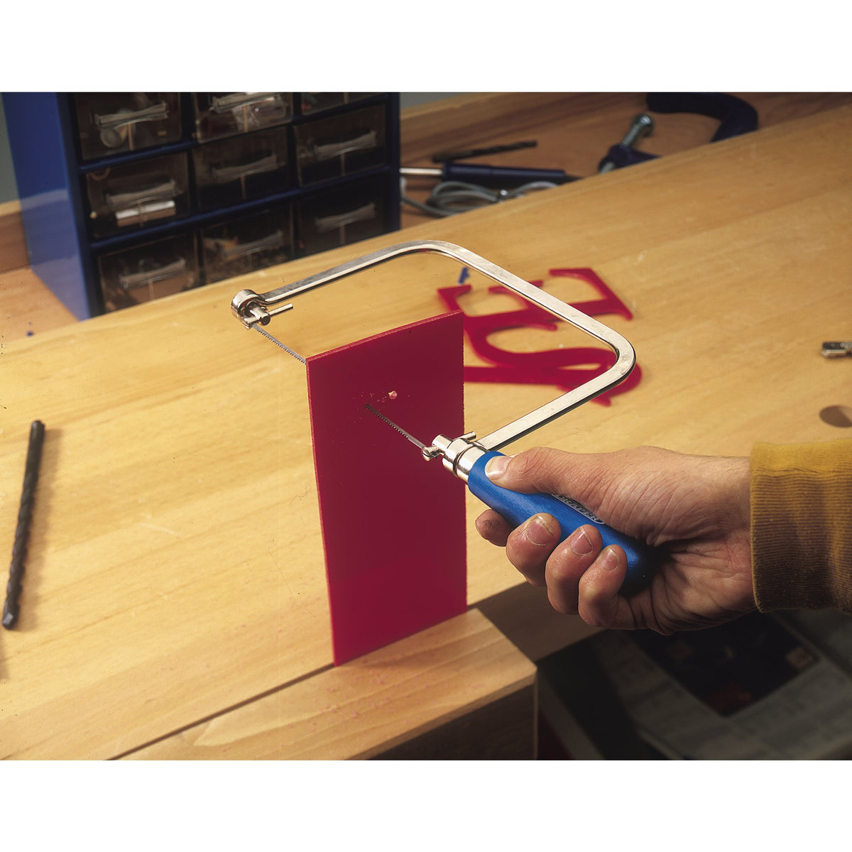 DRAPER Coping Saw and 5 Blades: Model No.8904