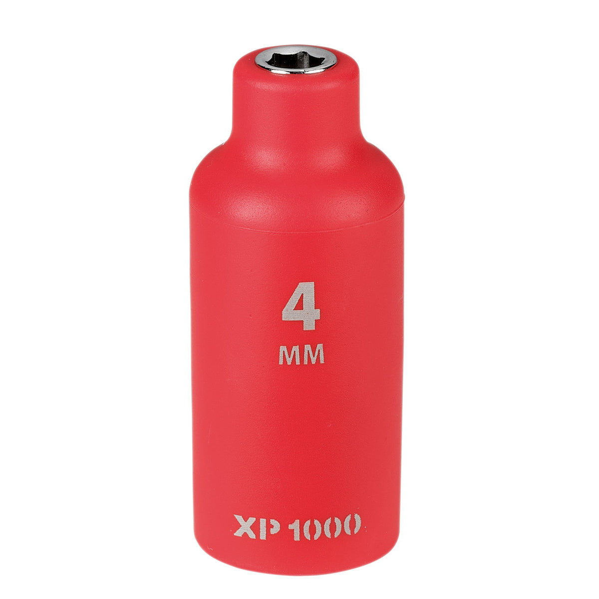 XP1000 VDE Socket, 1/4" Sq. Dr., 4mm : Model No. XP1000-1/4-SOC