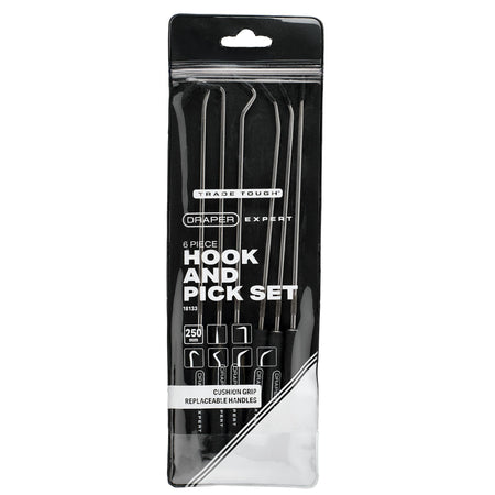 Draper Expert Hook and Pick Set, 250mm (6 Piece)