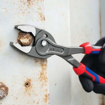 KNIPEX 82 02 250 SB TwinGrip Front and Side Gripping Plier, 257mm : Model No. 82 02 250 SB