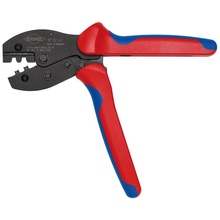 KNIPEX 97 52 42 SB PreciForce Crimping pliers for MC4/MC4 EVO, 220mm : Model No. 97 52 42 SB