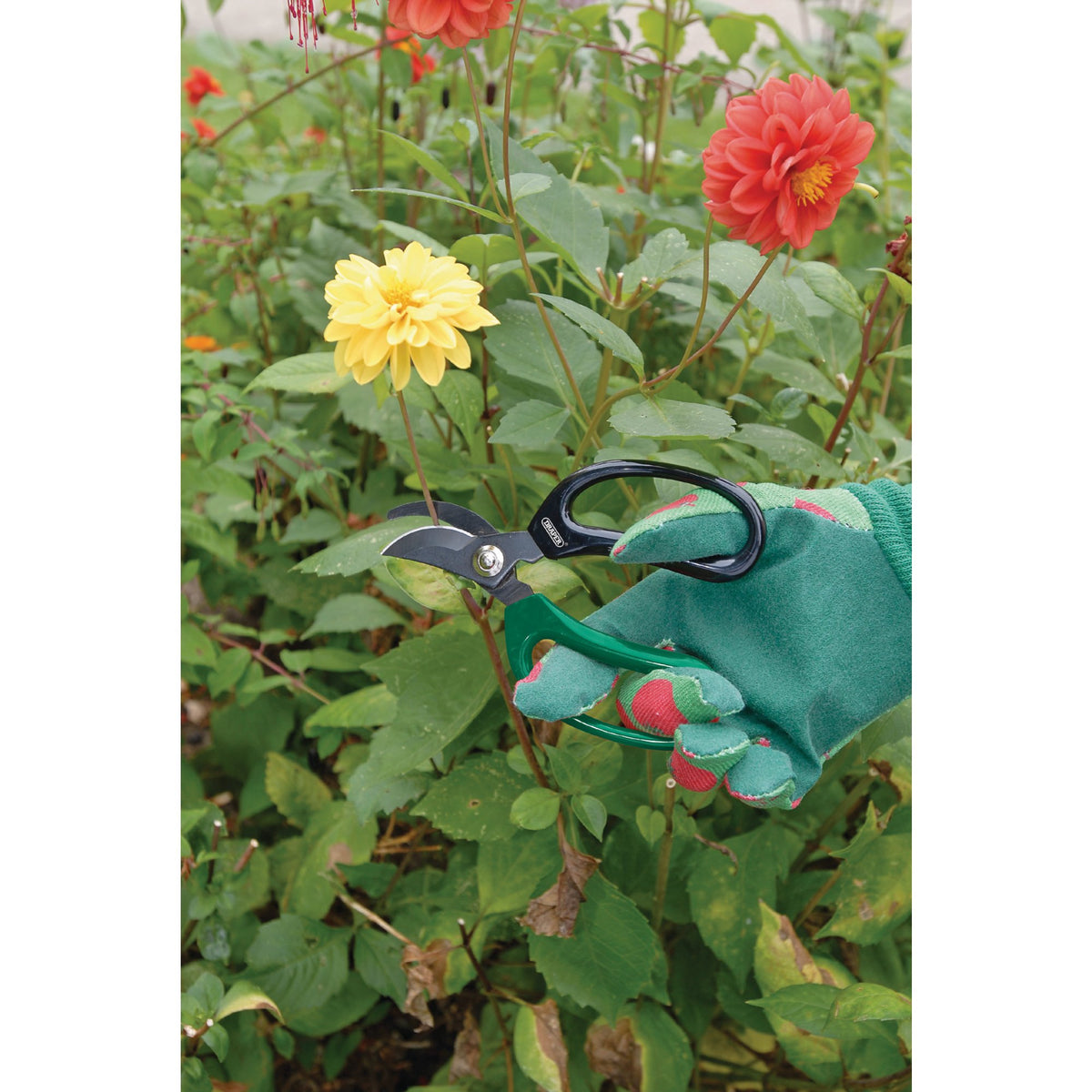 DRAPER 2 Piece Soft Grip Garden Scissor Set: Model No.GS/TP2