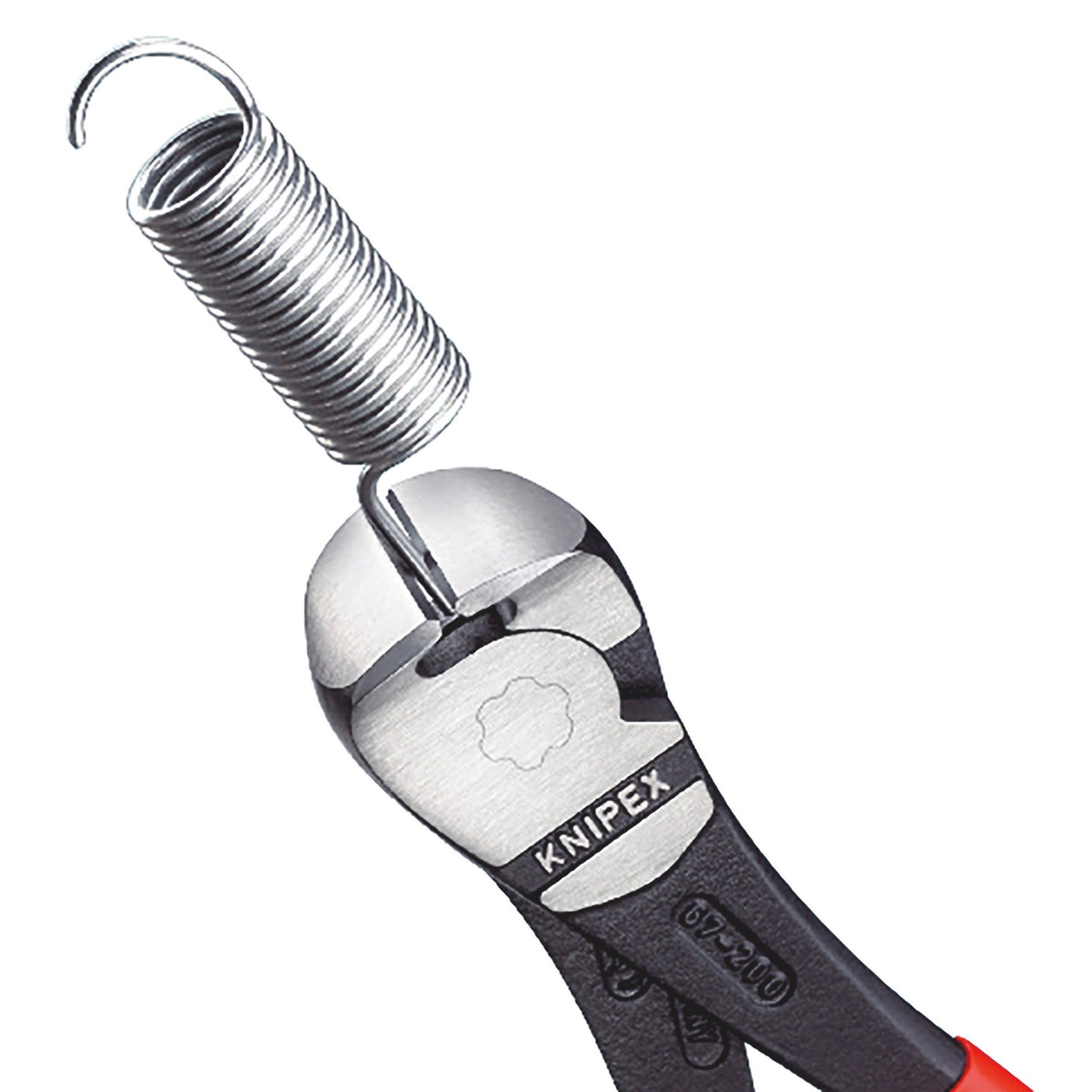 Knipex 140mm High Leverage End Cutting Pliers : Model No.67 01 140