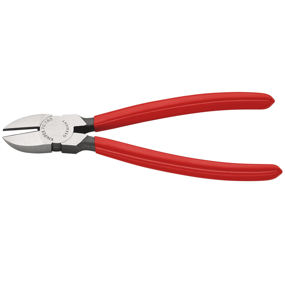 Knipex 180mm Diagonal Side Cutter : Model No.70 01 180 SBE