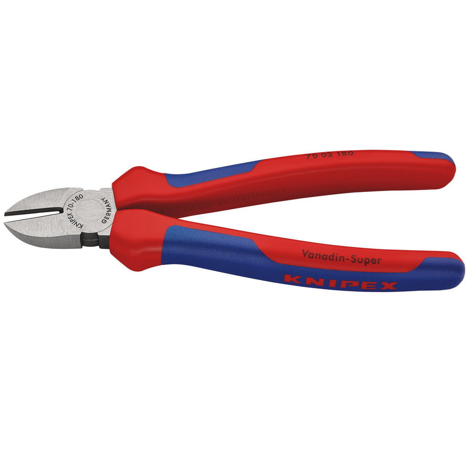 Knipex 180mm Diagonal Side Cutter : Model No.70 02 180