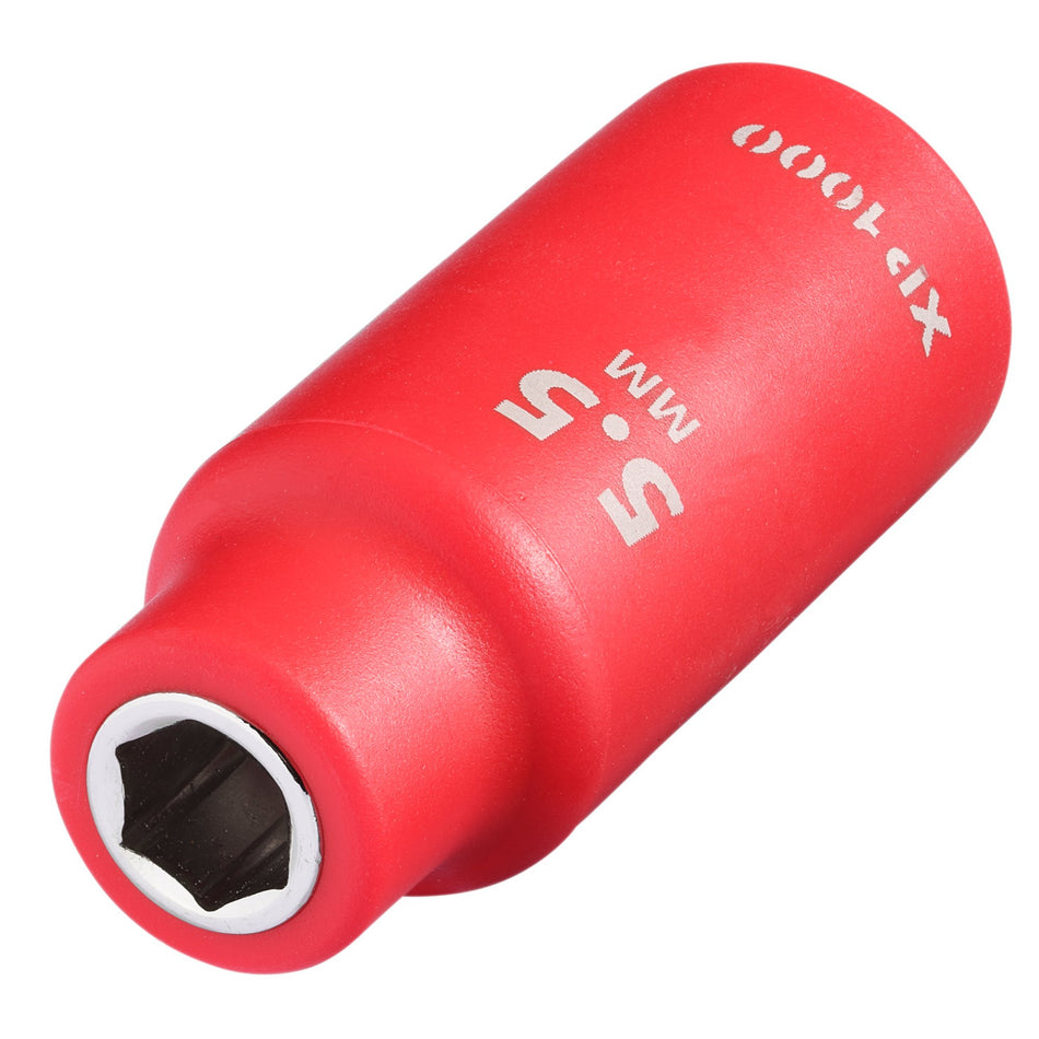 XP1000 VDE Socket, 1/4" Sq. Dr., 5.5mm : Model No. XP1000-1/4-SOC
