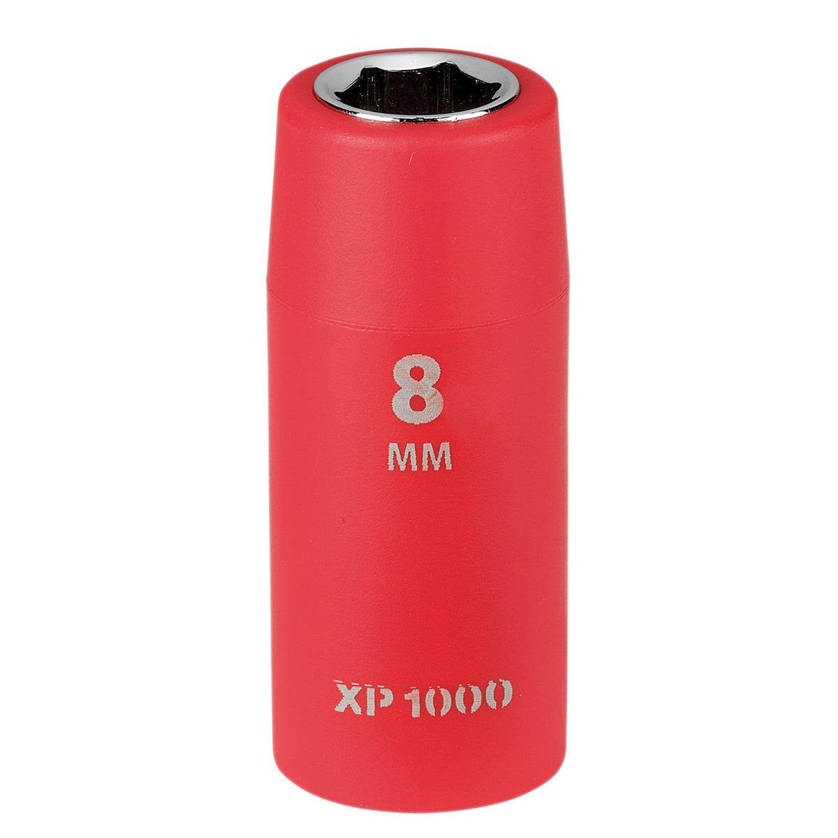 XP1000 VDE Socket, 1/4" Sq. Dr., 8mm : Model No. XP1000-1/4-SOC