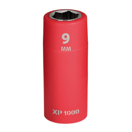 XP1000 VDE Socket, 1/4" Sq. Dr., 9mm : Model No. XP1000-1/4-SOC