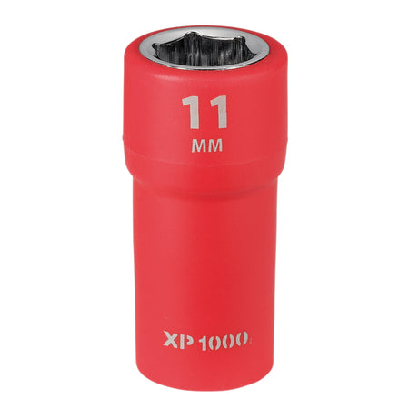 XP1000 VDE Socket, 1/4" Sq. Dr., 11mm : Model No. XP1000-1/4-SOC