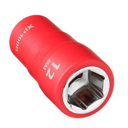 XP1000 VDE Socket, 1/4" Sq. Dr., 12mm : Model No. XP1000-1/4-SOC