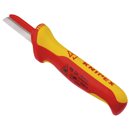 Knipex 180mm Fully Insulated Cable Knife : Model No.98 54