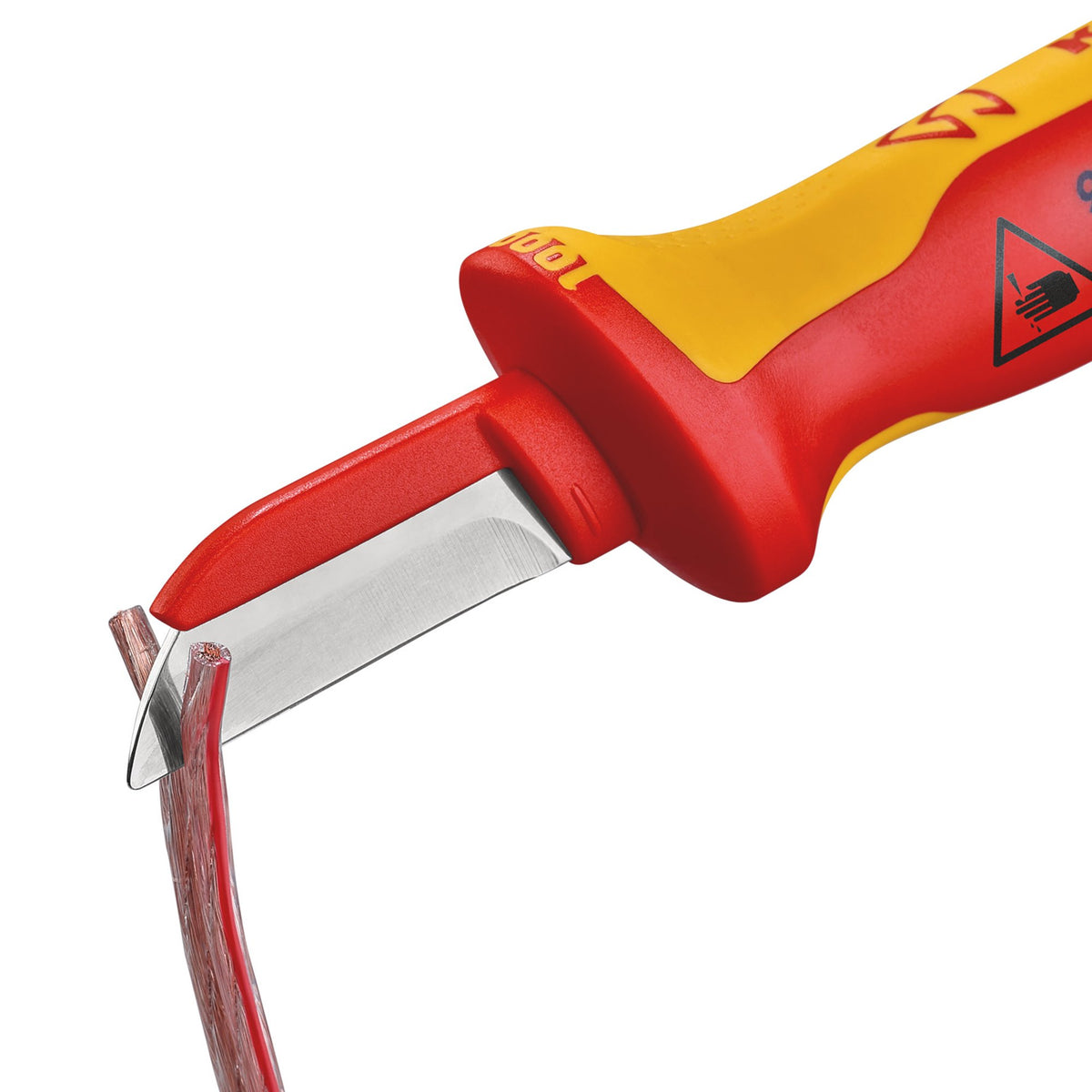 Knipex 180mm Fully Insulated Cable Knife : Model No.98 54
