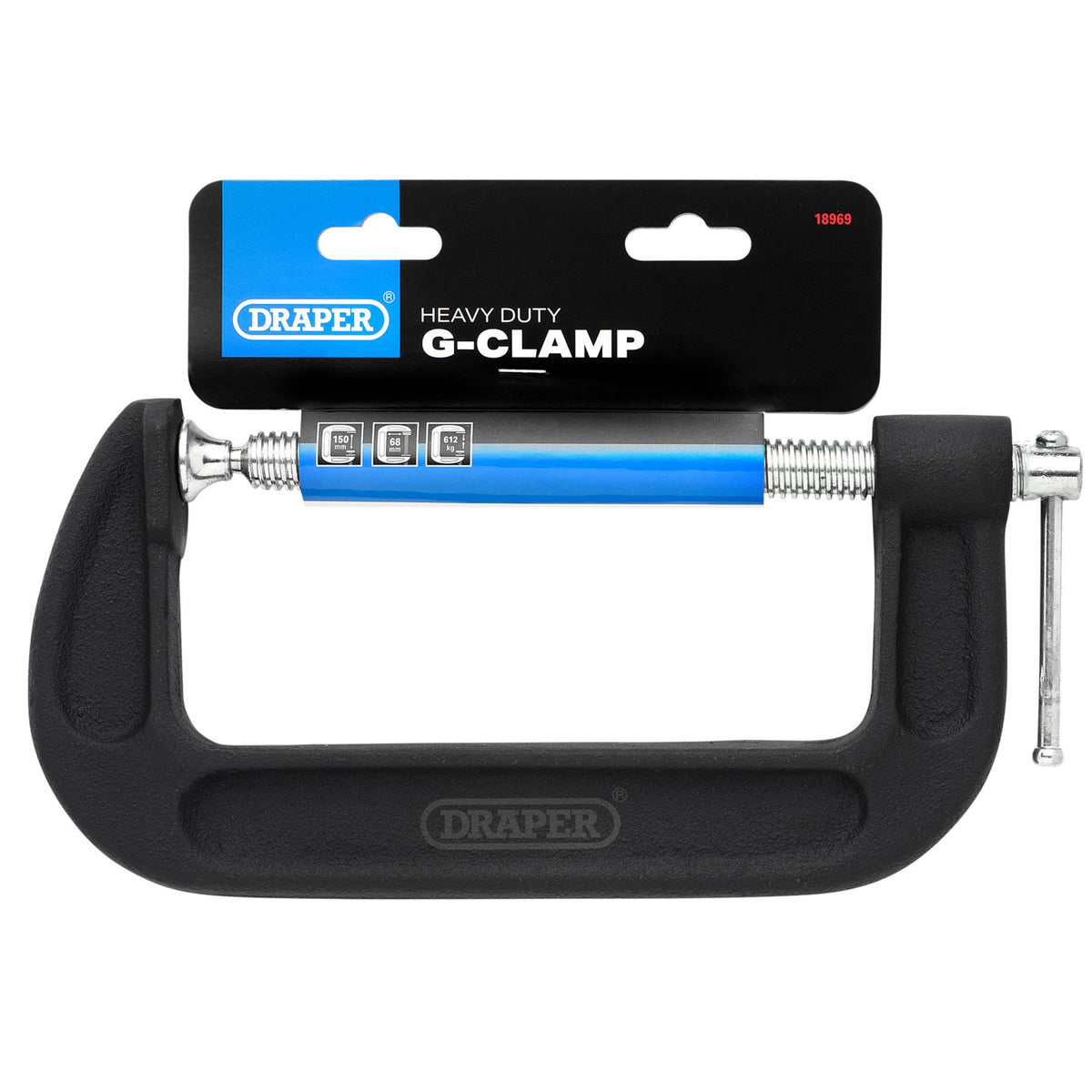 Heavy Duty G-Clamp, 150mm: No.GCL150