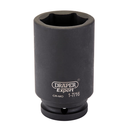 Draper Expert Imperial Deep Impact Socket, 3/4" Sq. Dr. 1.7/16" : Model No. 419D-AF