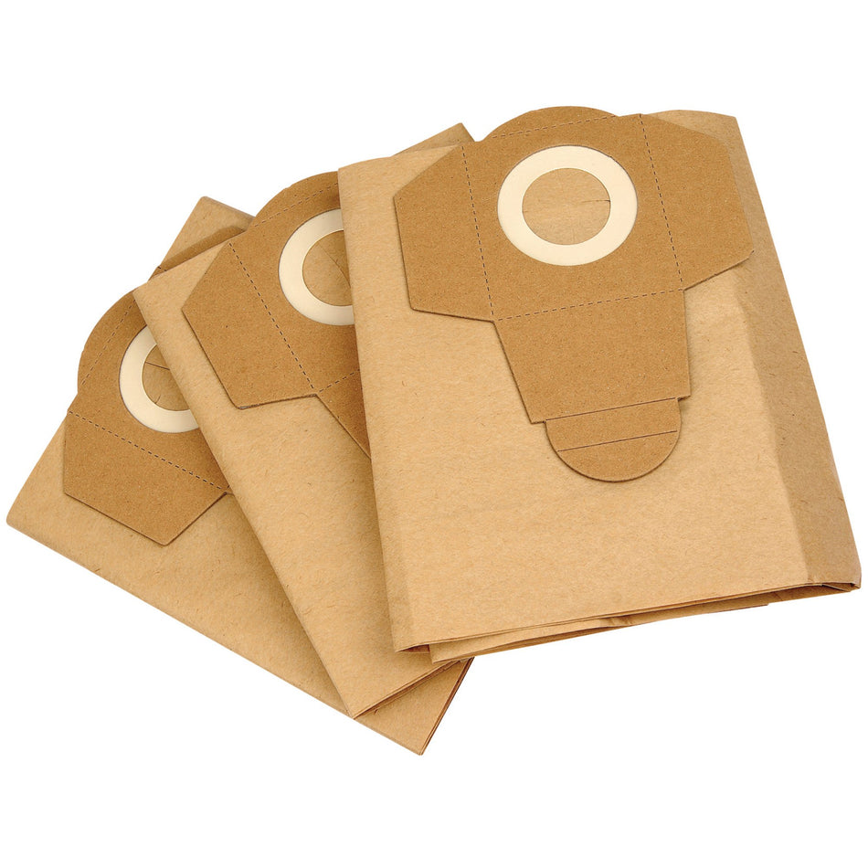 DRAPER Dust Bags for WDV15A (3): Model No.AVC114
