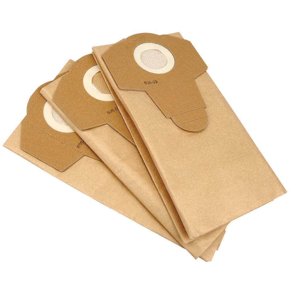 DRAPER Paper Dust Bags (3) for WDV20ASS: Model No.AVC115