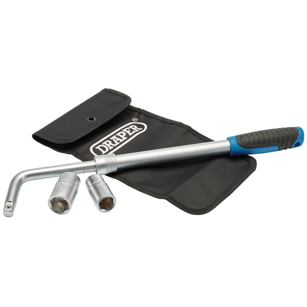 DRAPER Extending Wheel Nut Wrench: Model No.WM17/19