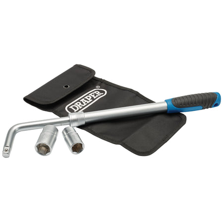 DRAPER Extending Wheel Nut Wrench: Model No.WM17/19