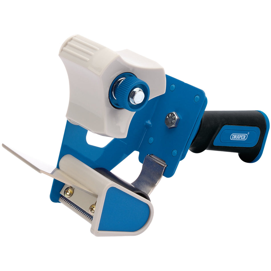 DRAPER Expert Soft Grip Hand-Held Packing (Security) Tape Dispenser - 50mm: Model No.TP-DIS2/SG