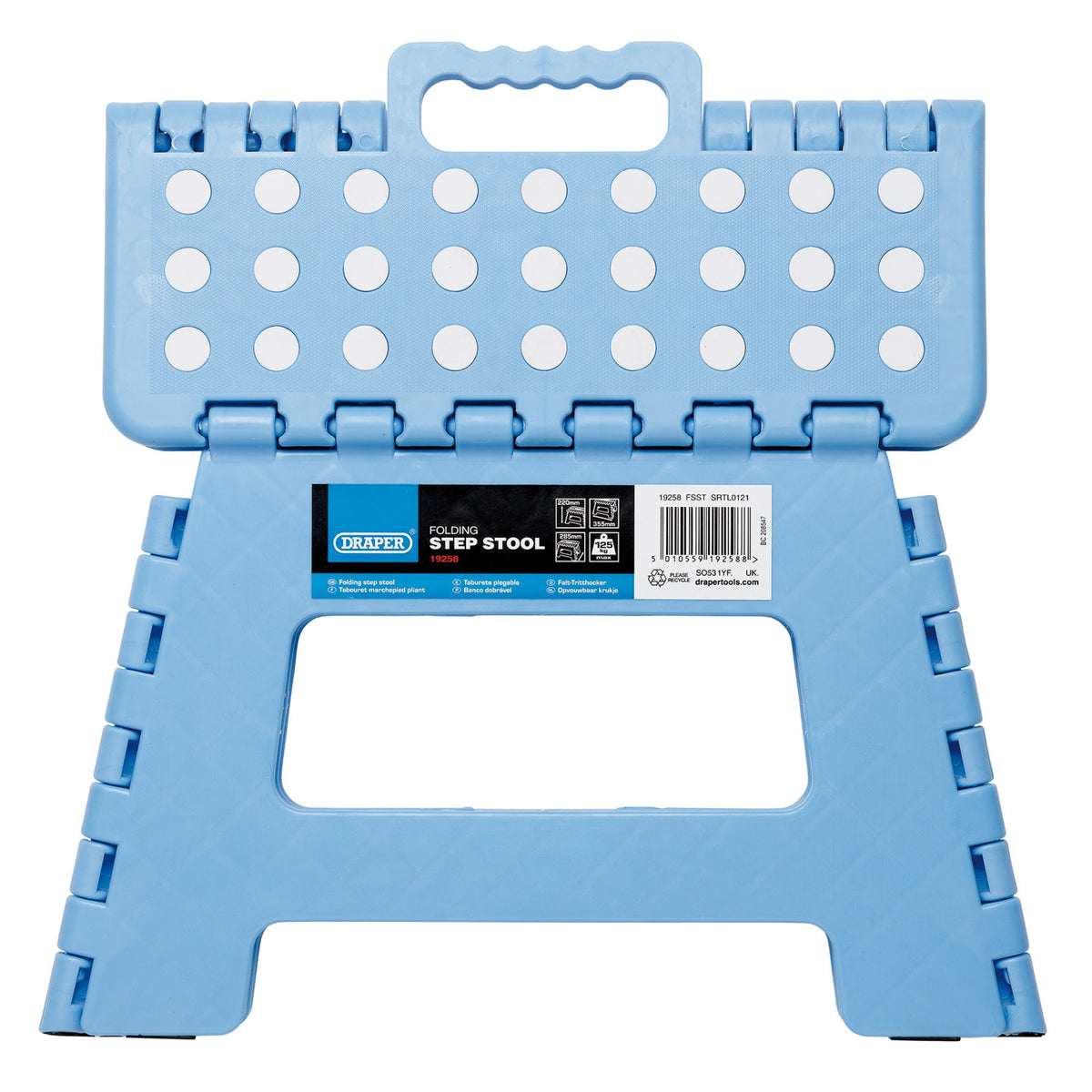DRAPER Folding Step Stool: Model No.FSST