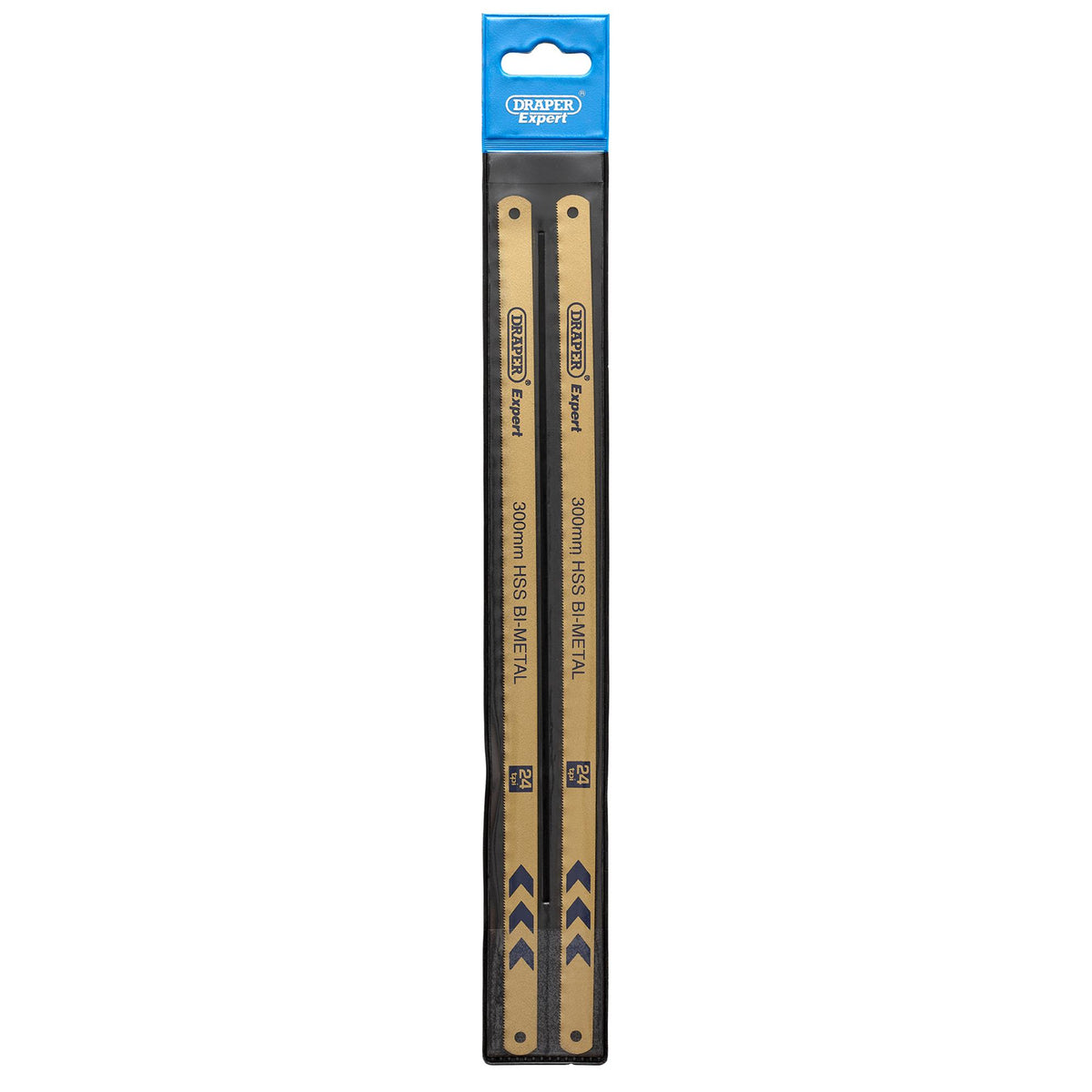 DRAPER Expert 2 x 300mm 24tpi Bi-Metal Hacksaw Blades: Model No.736/2