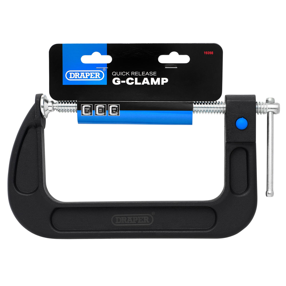 Quick Release G-Clamp, 150mm: No.QGCL150