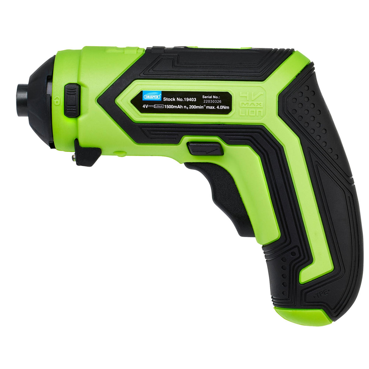 DRAPER Draper Storm Force 4V Multifunction Screwdriver and Cutting Tool, 1/4" Hex Model No. CSD4MHSF