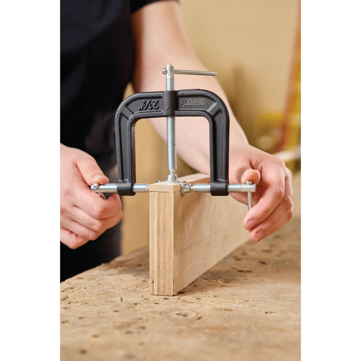 3-Way G-Clamp, 63mm: No.3WGCL