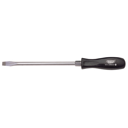 DRAPER 9.5mm x 200mm Plain Slot Mechanics Screwdriver: Model No.939