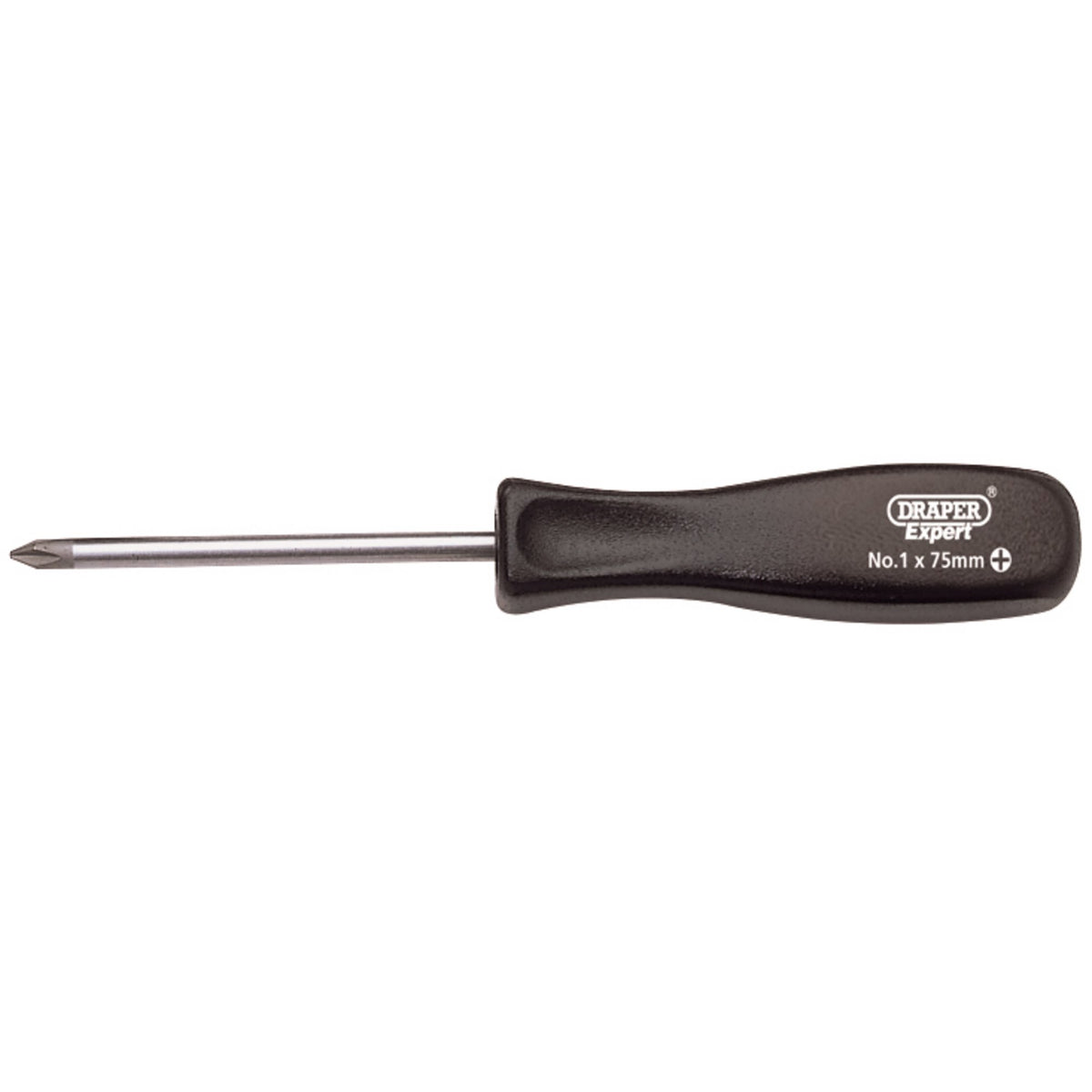DRAPER No 1 x 75mm Cross Slot Mechanics Screwdriver: Model No.939CS