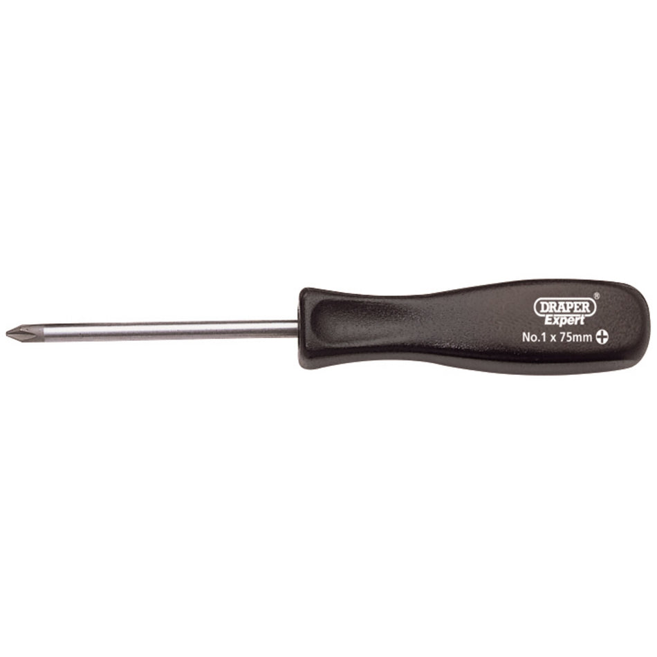 DRAPER No 1 x 75mm Cross Slot Mechanics Screwdriver: Model No.939CS