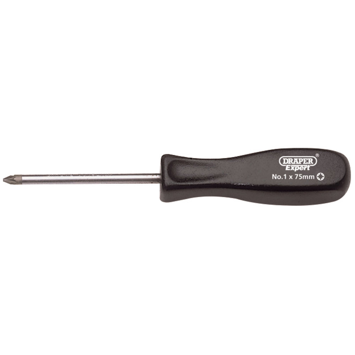 DRAPER No 1 x 75mm PZ Type Mechanics Screwdriver: Model No.939PZ