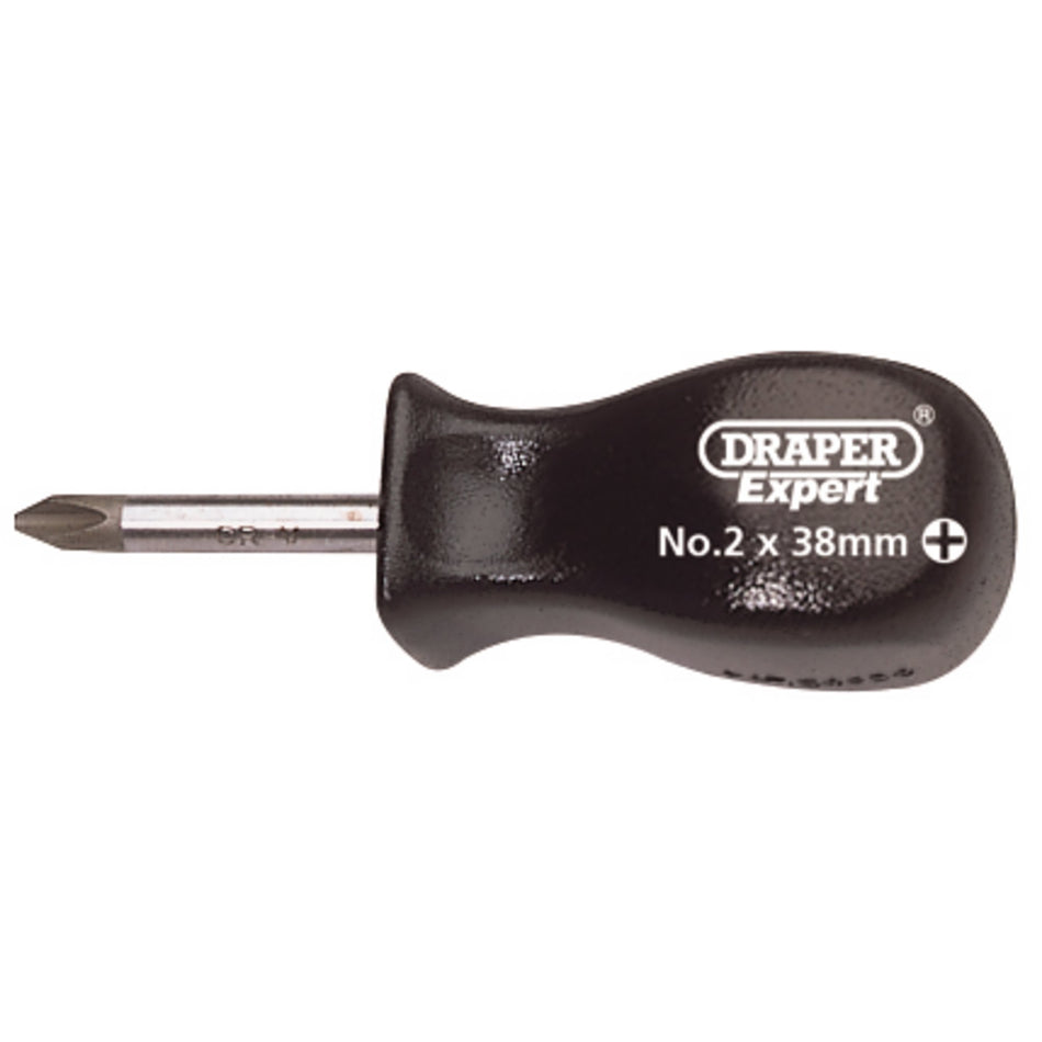 DRAPER No 2 x 38mm Cross Slot Mechanics Screwdriver: Model No.939CS