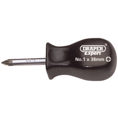 DRAPER No 1 x 38mm PZ Type Mechanics Screwdriver: Model No.939PZ