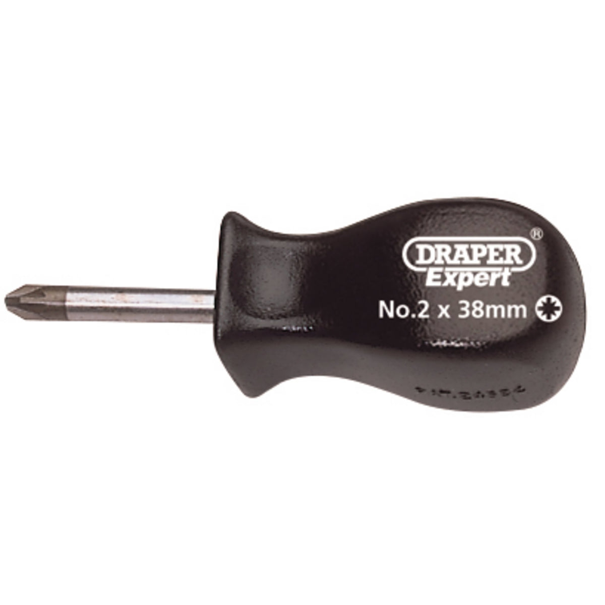 DRAPER No 2 x 38mm PZ Type Mechanics Screwdriver: Model No.939PZ