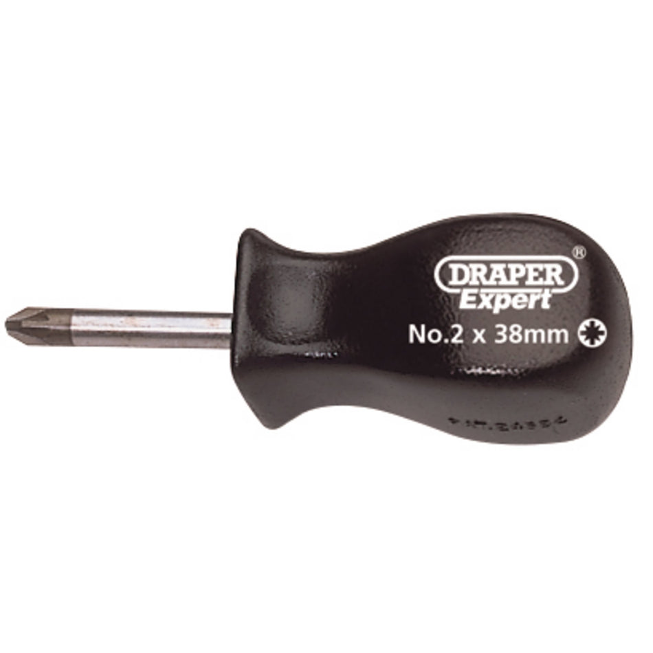 DRAPER No 2 x 38mm PZ Type Mechanics Screwdriver: Model No.939PZ