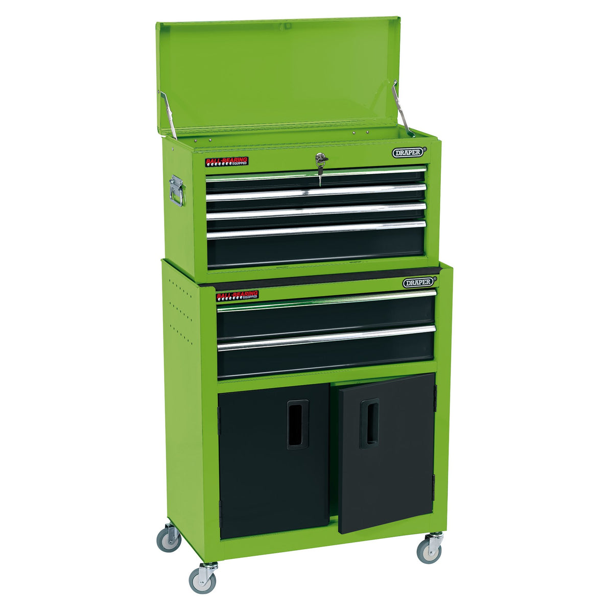 24" Combined Roller Cabinet and Tool Chest (6 Drawer): Model No.RCTC6/G