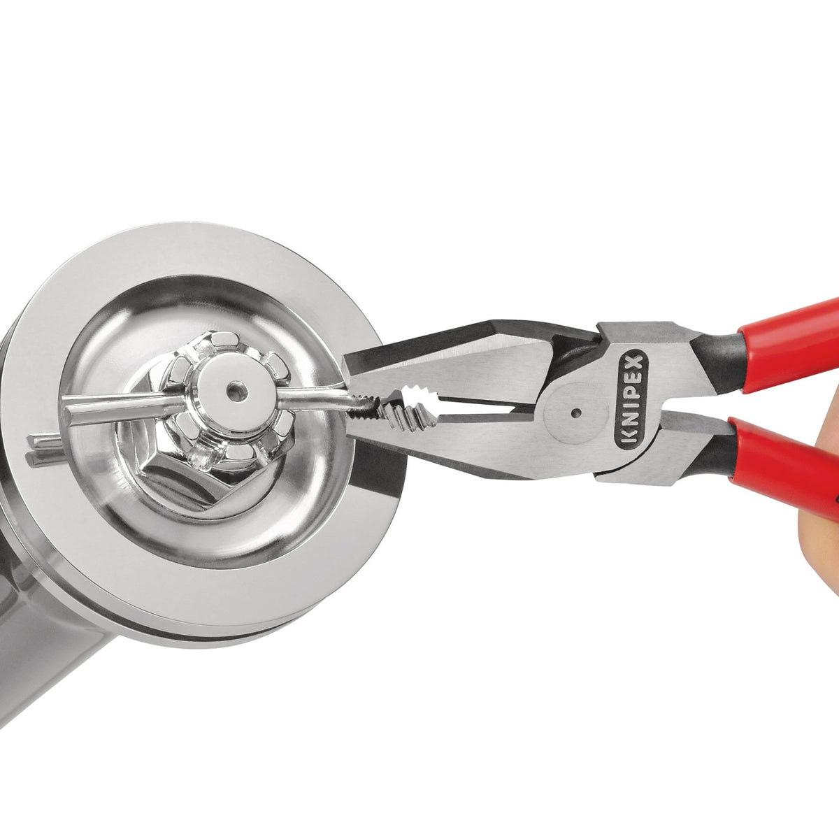 Knipex 200mm High Leverage Combination Pliers : Model No.02 01 200 SB