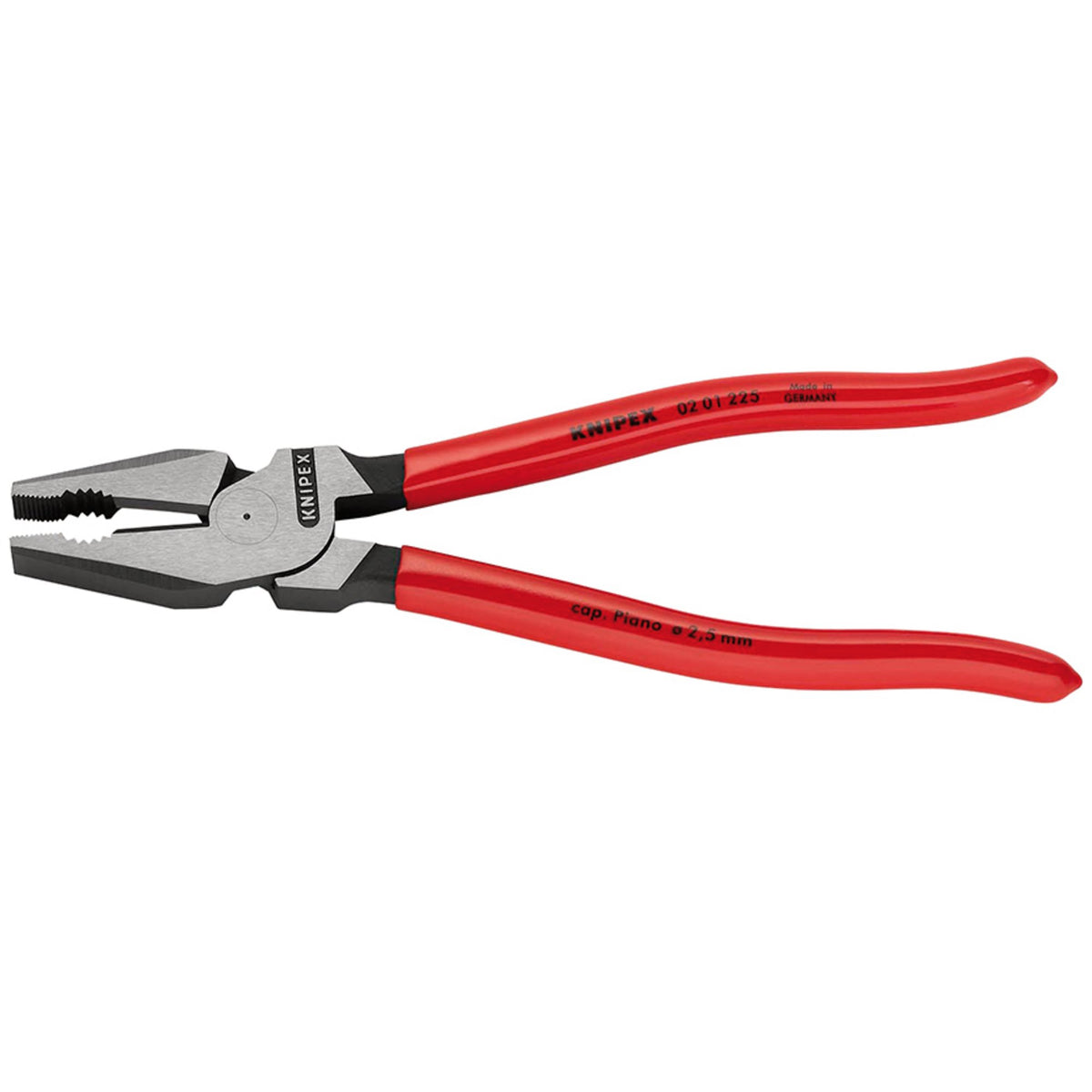 Knipex 225mm High Leverage Combination Pliers : Model No.02 01 225 SBE