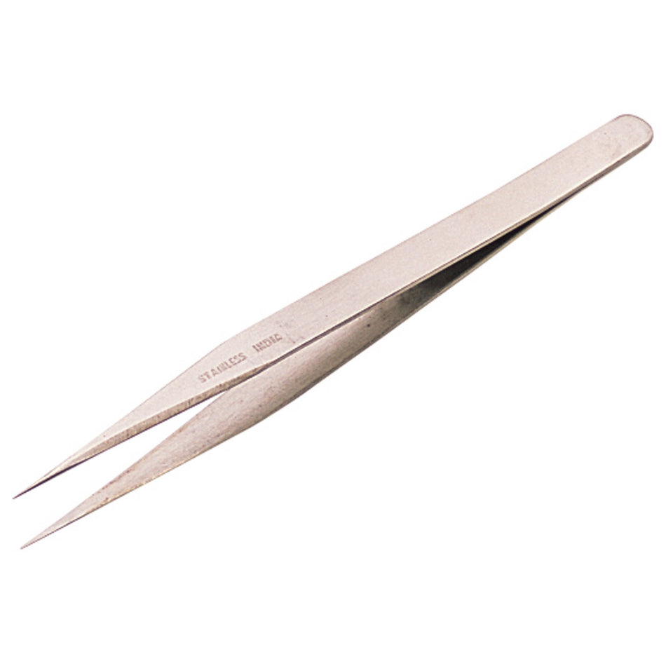 DRAPER 120mm Fine Point Straight Tweezers: Model No.T250