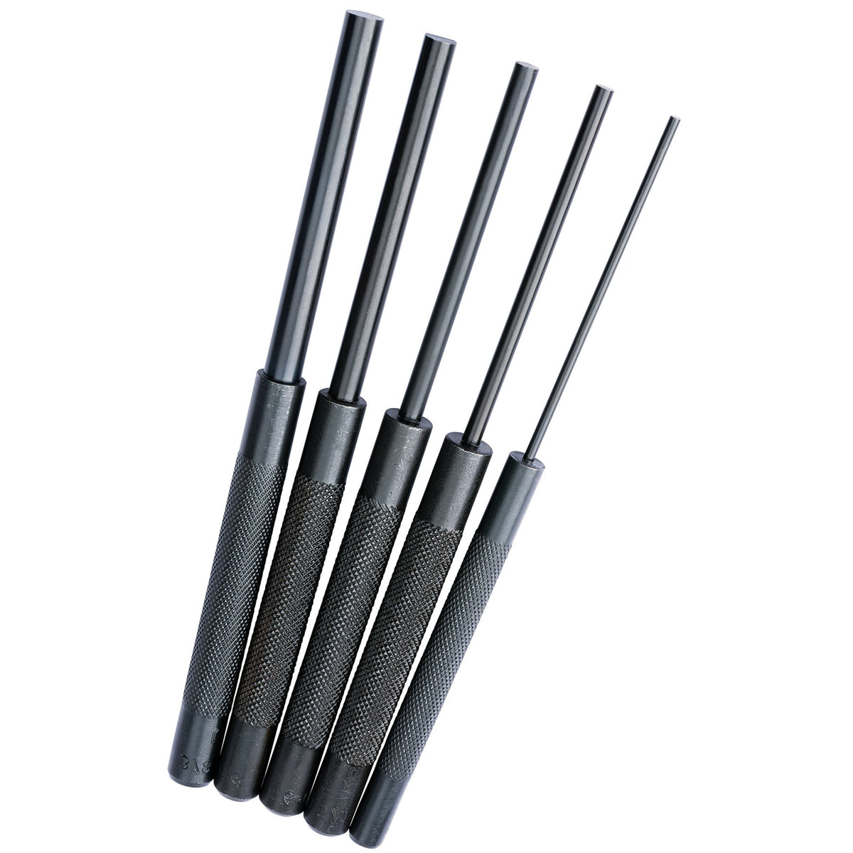 DRAPER 5 Piece 200mm Parallel Pin Punch Set: Model No.5P