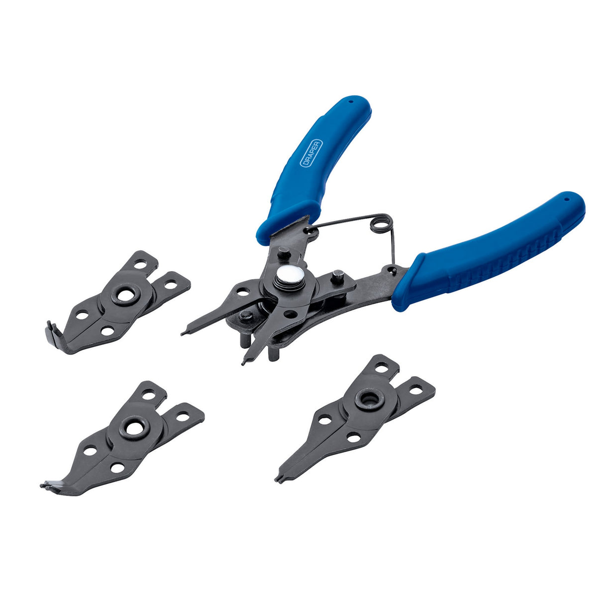 DRAPER 5 Piece 165mm Circlip Pliers Set: Model No.ACP/SET