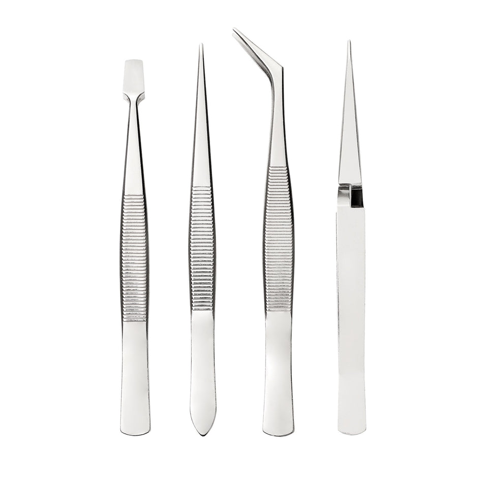 DRAPER 4 Piece Tweezer Set: Model No.TWZ4