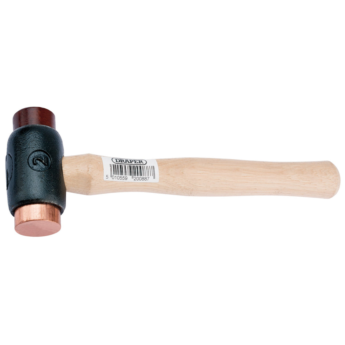 DRAPER Expert 1100G (38oz) Copper/Rawhide Faced Hammer: Model No.210D